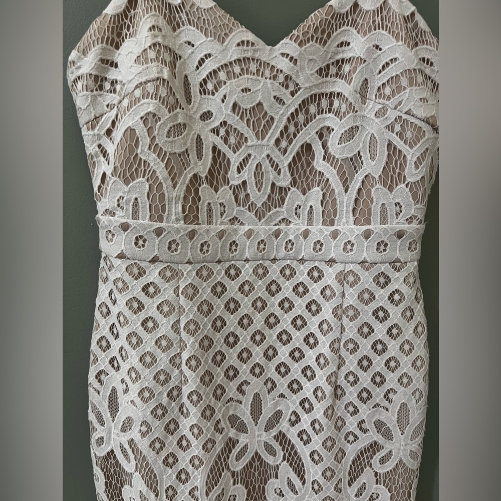 Two sisters The Label Floral Lace Ella Cocktail Party Dress Size 6 - Picture 9 of 11